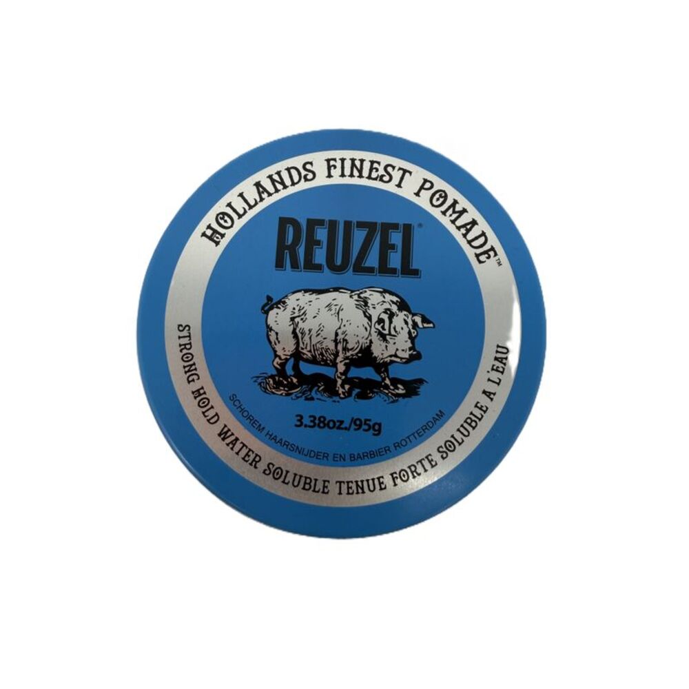 Reuzel Blue Pomade Strong Hold High Sheen Pomade 3.38 oz
